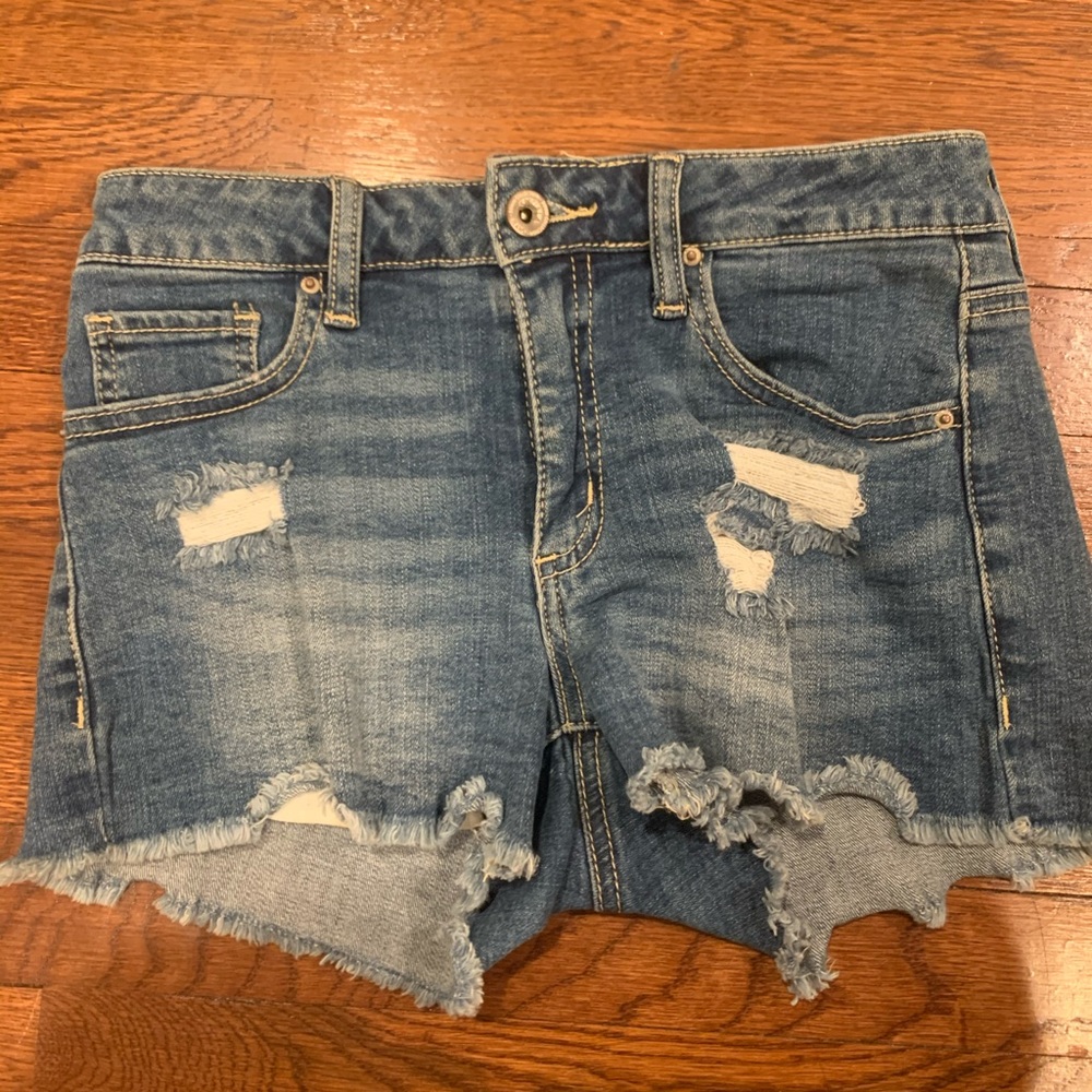 Denim special A jean shorts